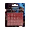 Warhammer 40K: Adeptus Custodes - Dice Set -game Shop 01 16