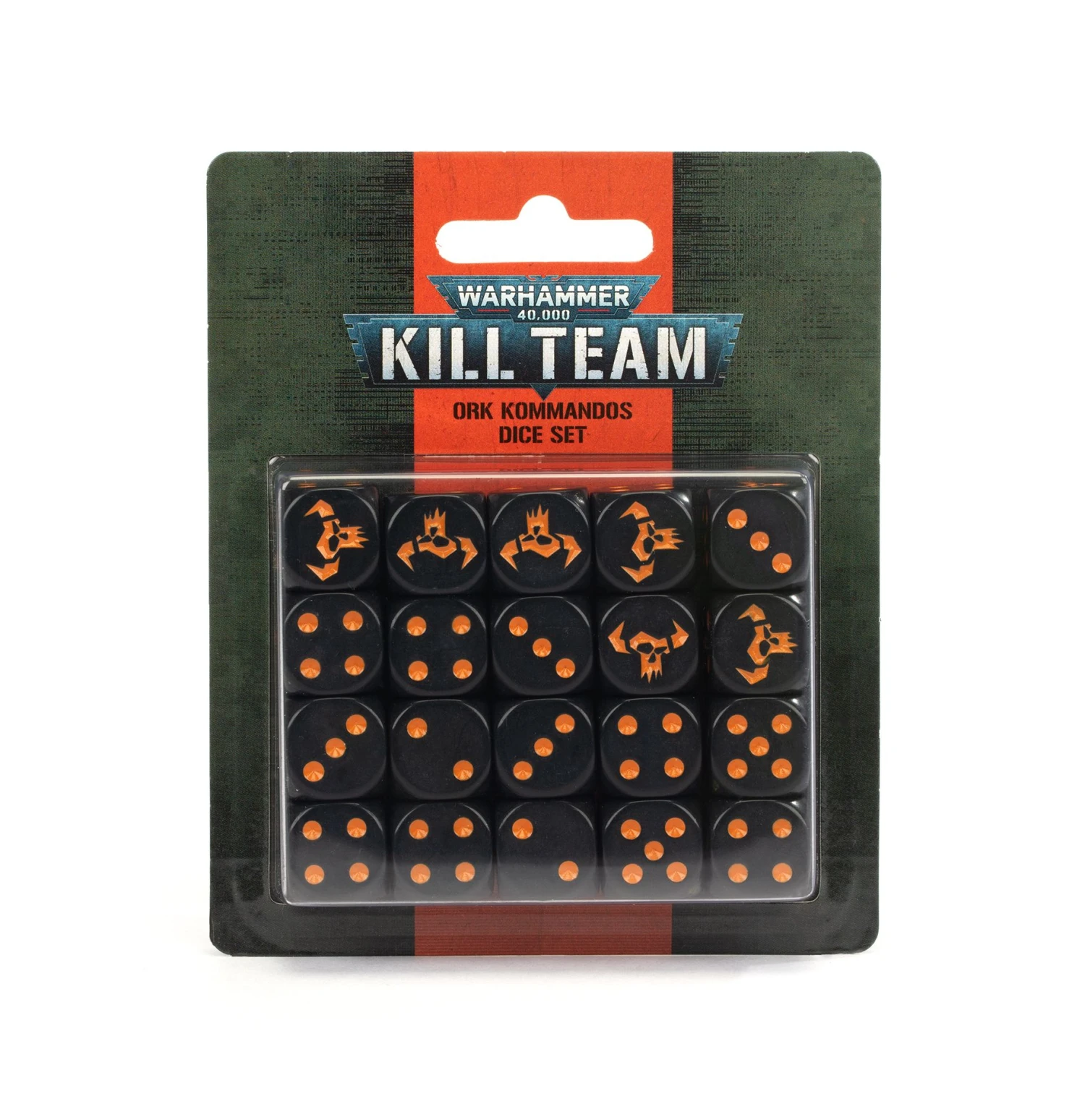 Kill Team: Ork Kommandos - Dice Set 3 Kill Team: Ork Kommandos - Dice Set