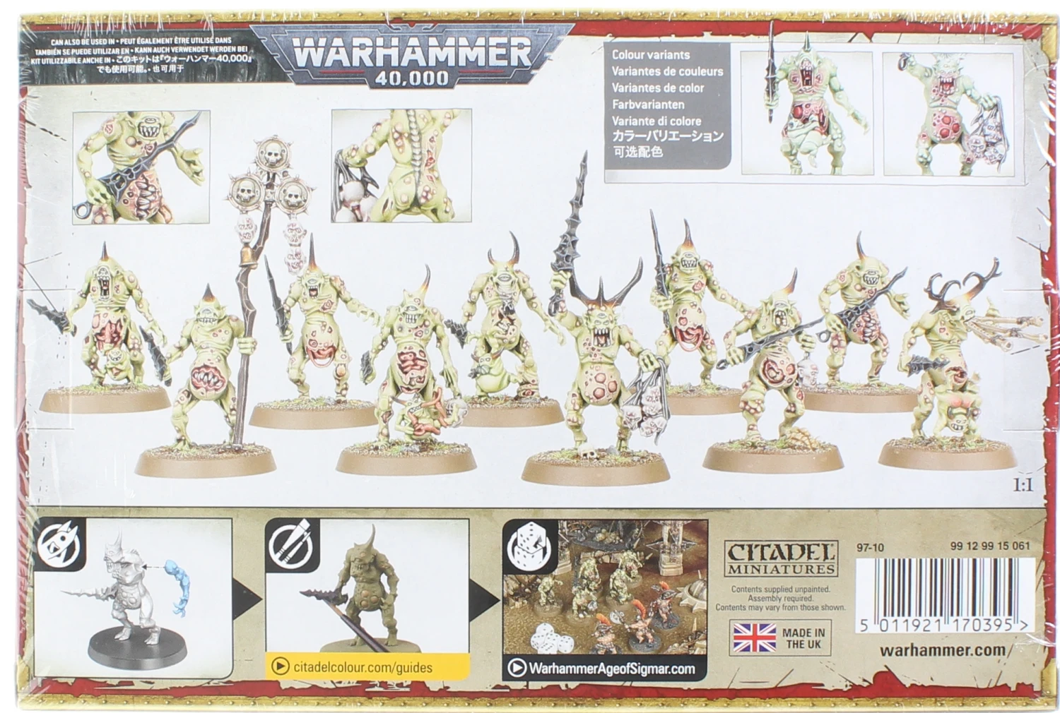 Warhammer Age Of Sigmar: Maggotkin Of Nurgle - Plaguebearers Of Nurgle 4 Warhammer Age Of Sigmar: Maggotkin Of Nurgle - Plaguebearers Of Nurgle - Image 2