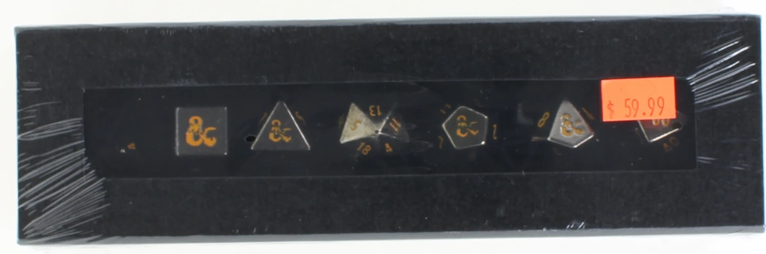 Heavy Metal Realmspace RPG Dice Set 3 Heavy Metal Realmspace RPG Dice Set