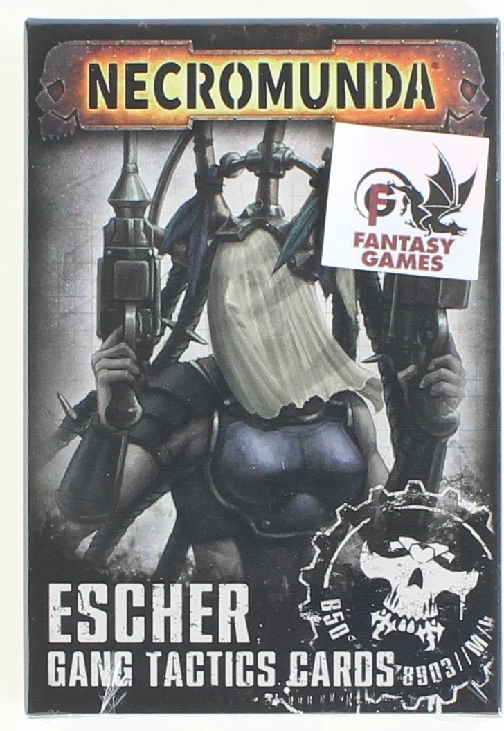 NECROMUNDA: ESCHER GANG TACTICS CARDS 3 NECROMUNDA: ESCHER GANG TACTICS CARDS