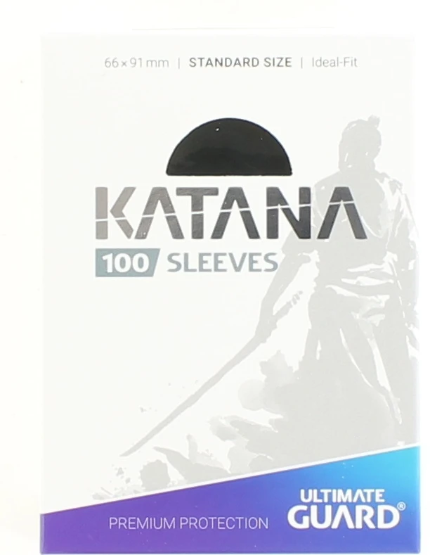 Katana Sleeves - Black 100ct 3 Katana Sleeves - Black 100ct