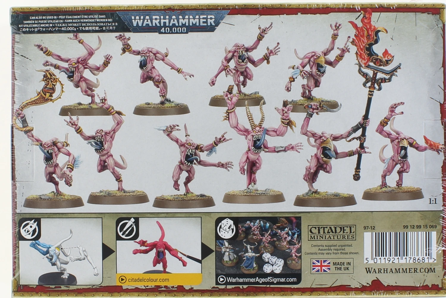 Warhammer 40K: Chaos Daemons - Pink Horrors 4 Warhammer 40K: Chaos Daemons - Pink Horrors - Image 2
