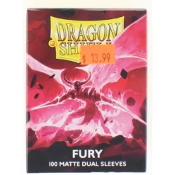 Dragon Shield Sleeves: Dual Matte - Fury (100)