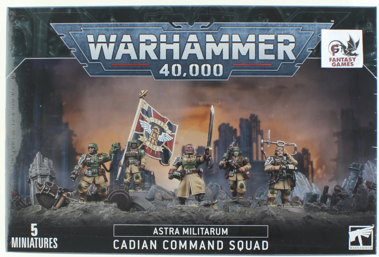 Astra Militarum: Cadian Command Squad 3 Astra Militarum: Cadian Command Squad
