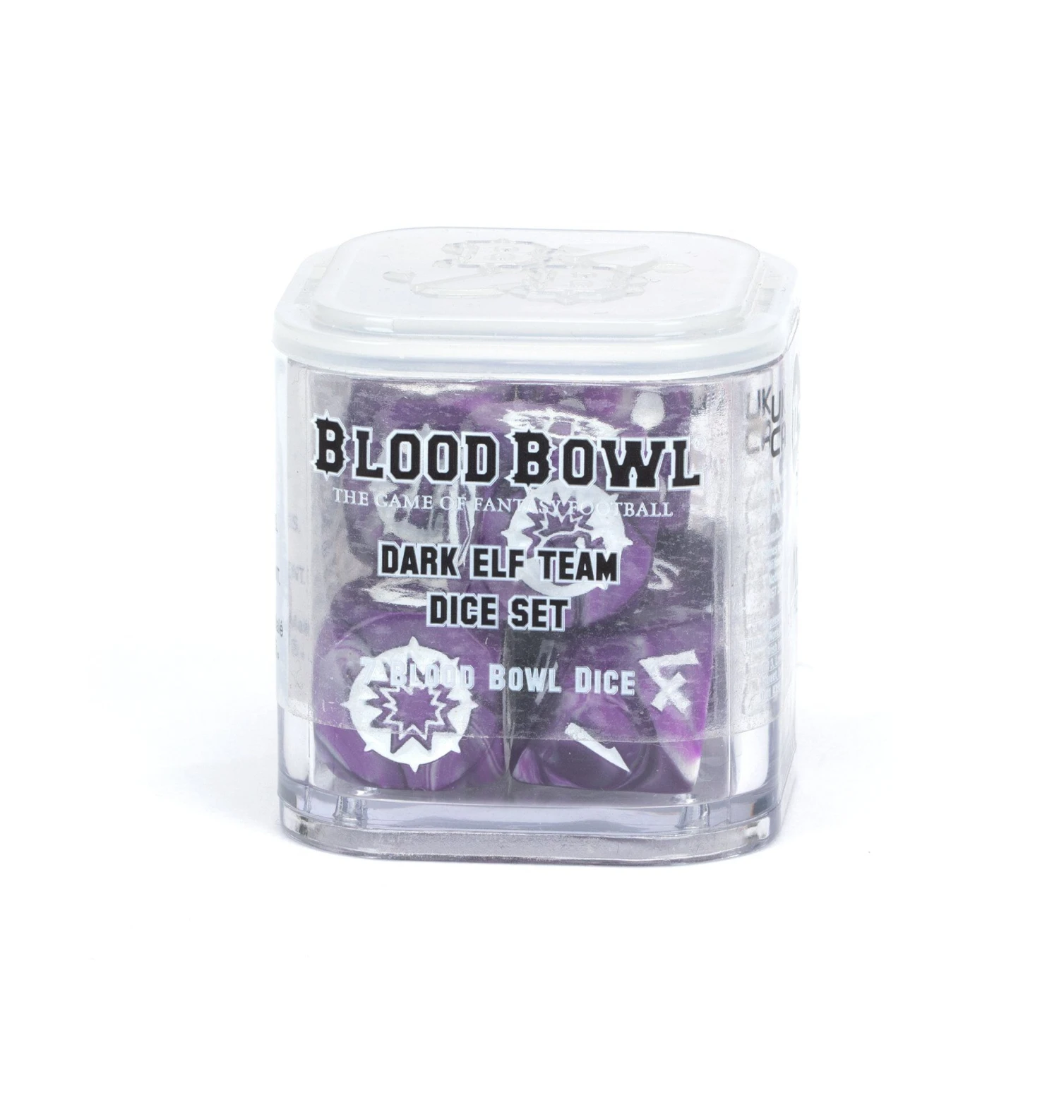 Blood Bowl: Dark Elf Team Dice Set 3 Blood Bowl: Dark Elf Team Dice Set