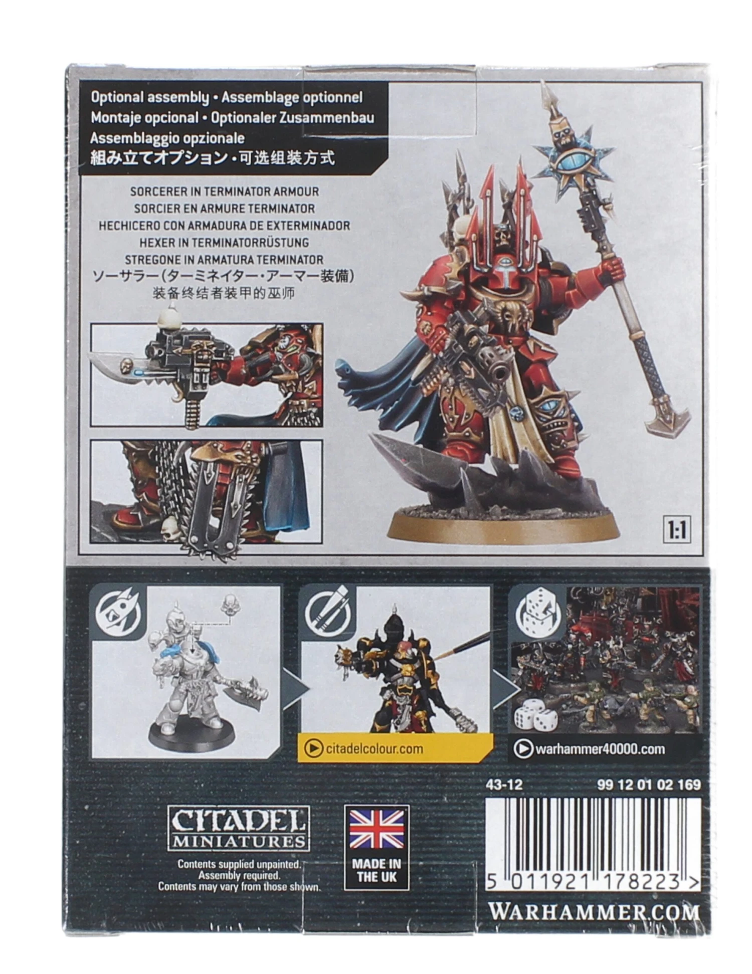 Warhammer 40K: Chaos Space Marines - Chaos Lord In Terminator Armor 4 Warhammer 40K: Chaos Space Marines - Chaos Lord In Terminator Armor - Image 2