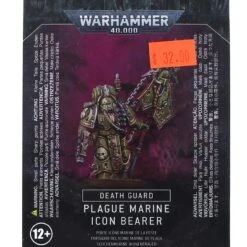 Warhammer 40K: Death Guard - Plague Marine Icon Bearer