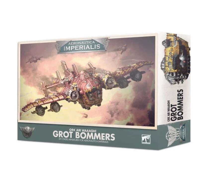 Ork Air Waaagh! - Grot Bommers - Aeronautica Imperialis 3 Ork Air Waaagh! - Grot Bommers - Aeronautica Imperialis