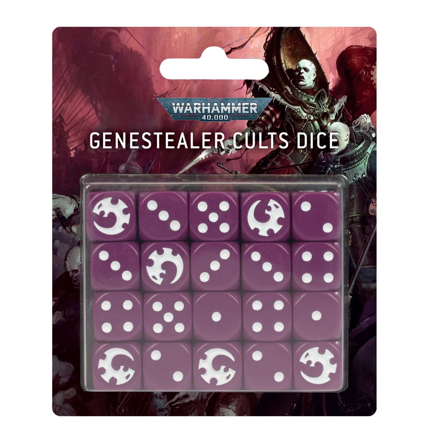 Warhammer 40K: Genestealer Cults - Dice Set 3 Warhammer 40K: Genestealer Cults - Dice Set