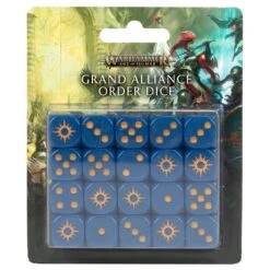 Warhammer Age Of Sigmar: Grand Alliance Order - Dice Set