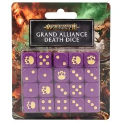 Warhammer Age Of Sigmar: Grand Alliance Death - Dice Set