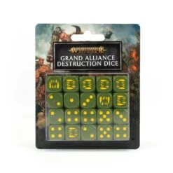 Warhammer Age Of Sigmar: Grand Alliance Destruction - Dice Set