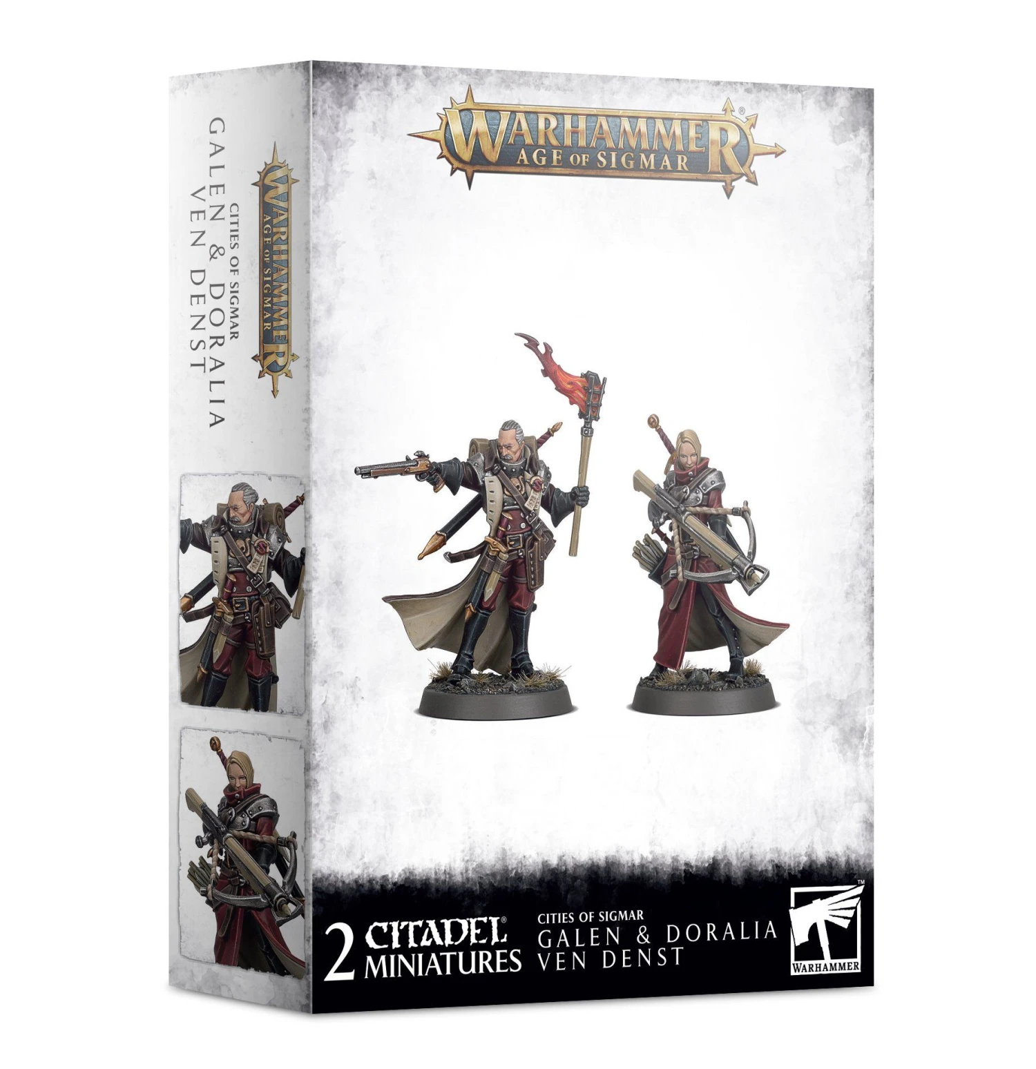 Warhammer Age Of Sigmar: Cities Of Sigmar - Galen & Doralia Ven Denst 3 Warhammer Age Of Sigmar: Cities Of Sigmar - Galen & Doralia Ven Denst