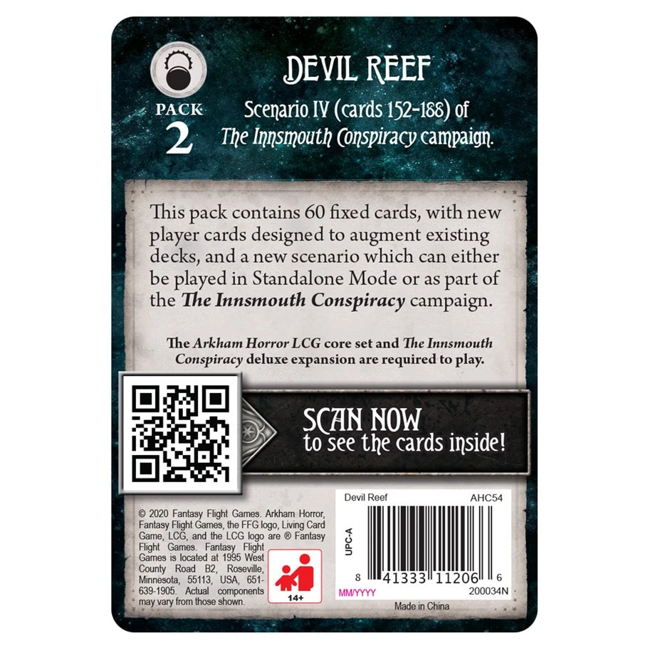 Arkham Horror: Devil's Reef Mythos Pack 4 Arkham Horror: Devil's Reef Mythos Pack - Image 2