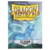 Dragon Shield Sleeves: Matte - Clear (100) -game Shop ATM11001