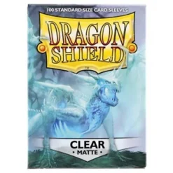 Dragon Shield Sleeves: Matte - Clear (100)