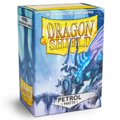 Dragon Shield Sleeves: Matte - Petrol (100)