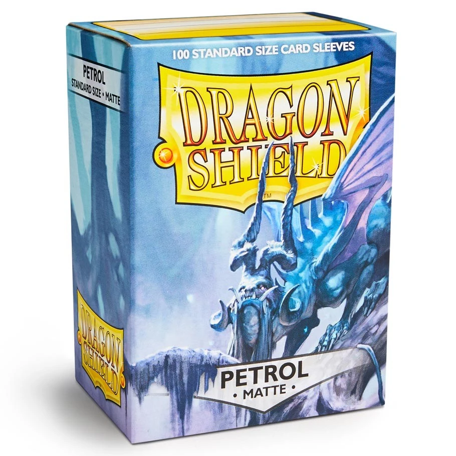 Dragon Shield Sleeves: Matte - Petrol (100) 3 Dragon Shield Sleeves: Matte - Petrol (100)