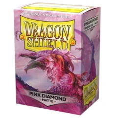 Dragon Shield Sleeves: Matte - Pink Diamond (100)