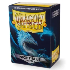 Dragon Shield Sleeves: Matte - Night Blue (100)