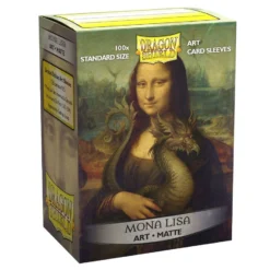 Dragon Shield Sleeves: Art: Matte - Mona Lisa (100)