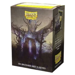 Dragon Shield Sleeves: Art: Brushed - Abbey In Oak Wood (100)