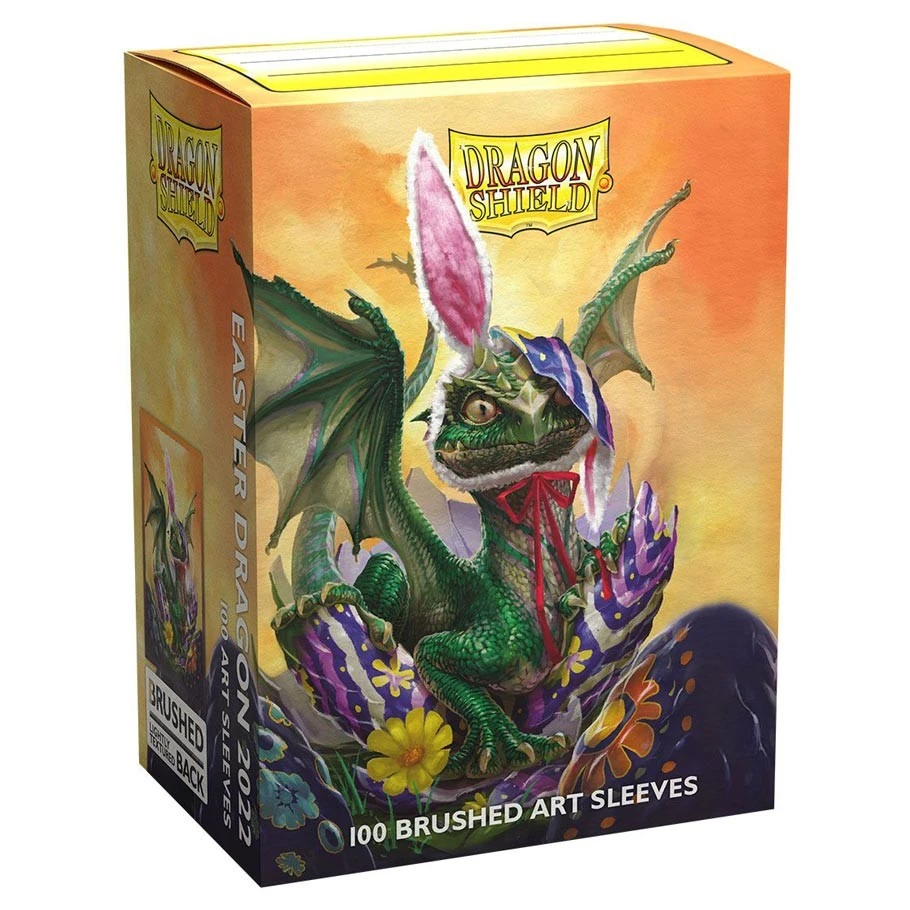 Dragon Shield Sleeves: Brushed Art - Easter Dragon 2022 (100) 3 Dragon Shield Sleeves: Brushed Art - Easter Dragon 2022 (100)