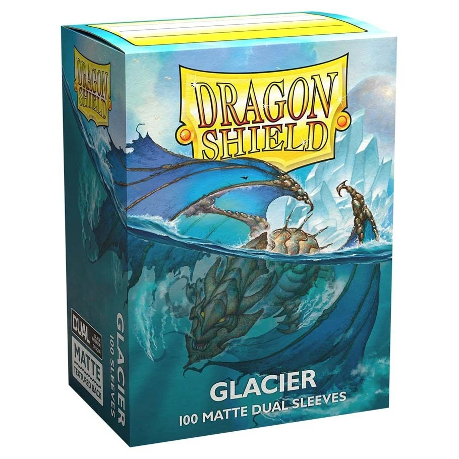 Dragon Shield Sleeves: Matte Dual - Glacier (100) 3 Dragon Shield Sleeves: Matte Dual - Glacier (100)
