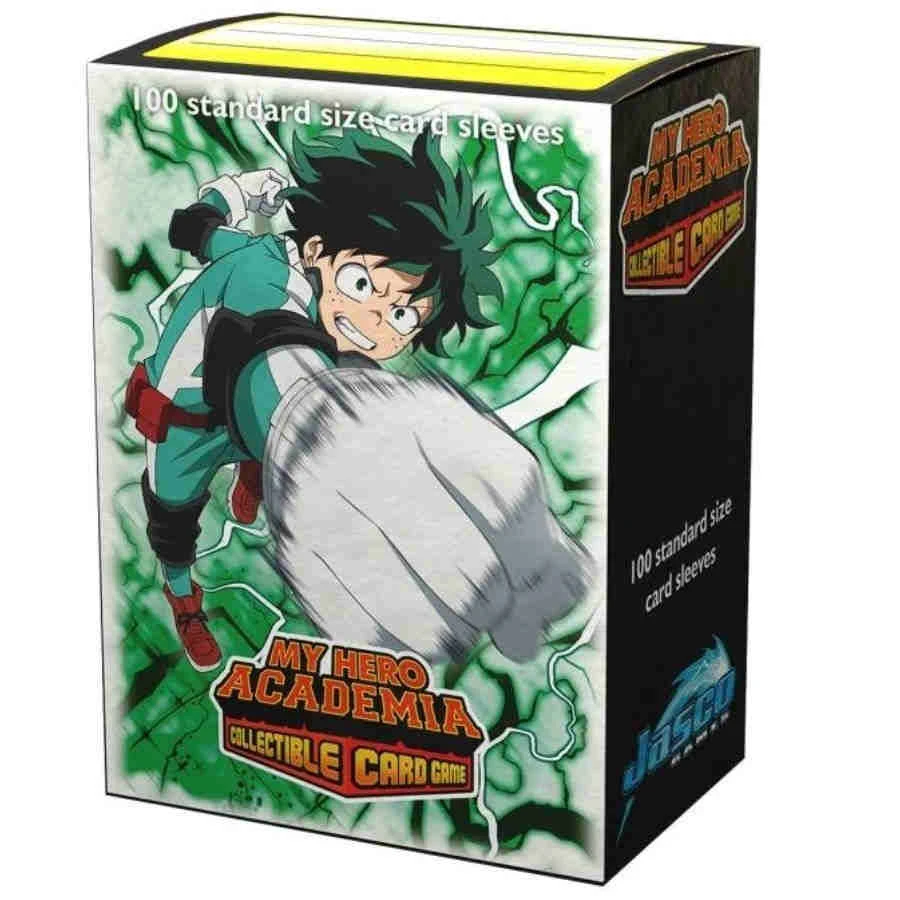 Dragon Shield Sleeves: Art: Matte - My Hero Academia: Deku (100) 3 Dragon Shield Sleeves: Art: Matte - My Hero Academia: Deku (100)