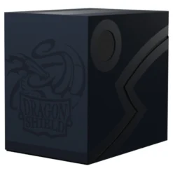 Dragon Shield Deckbox: Double Shell - Midnight Blue/Black