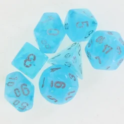 Chessex: Mini Dice Luminary Sky Silver