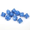 Speckled Poly D10 Water (10) -game Shop CHX25106