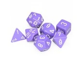 Opaque: Poly Set Purple With White (7)
