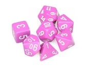 Opaque: Poly Set Lt Purple With White (7)