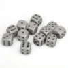 Opaque: 16mm D6 Grey With Black (12)