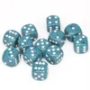 Speckled: 16mm D6 Sea (12) -game Shop CHX25716