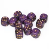 Speckled: 16mm D6 Hurricane (12) -game Shop CHX25717