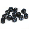 Speckled 16mm D6 Blue Stars (12) -game Shop CHX25738