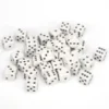 Opaque: 12mm D6 White With Black (36) -game Shop CHX25801