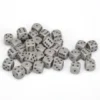 Opaque: 12mm D6 Grey With Black (36) -game Shop CHX25810