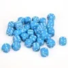 Opaque: 12mm D6 Lt Blue With White (36) -game Shop CHX25816