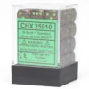 Earth 12mm D6 Dice Block (36) -game Shop CHX25910