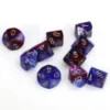 Gemini 2 Poly D10 Blue Purple With Golden (10) -game Shop CHX26228