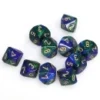 Gemini 3 D10 Blue Green/Gold (10)