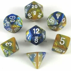 Gemini Poly Blue Gold/White (7)