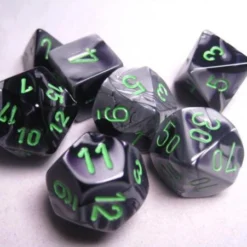 Gemini Poly -7 Black-Grey W/ Green (7)