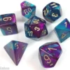 Gemini Poly -7 Purple-Teal W/ Gold (7) 1 Gemini Poly -7 Purple-Teal W/ Gold (7) -game Shop CHX26449