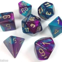 Gemini Poly -7 Purple-Teal W/ Gold (7)