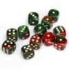 Gemini 2 16mm D6 Green-Red With White (12) -game Shop CHX26631
